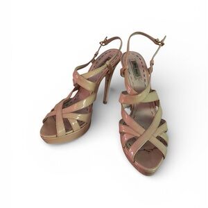 Miu Miu Nude Strappy Heels